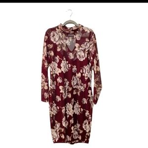 Multi color flower dress